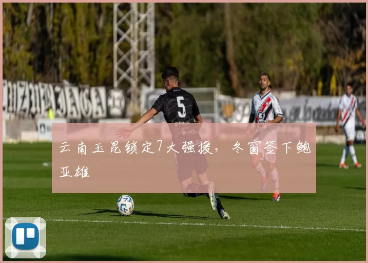 云南玉昆锁定7大强援，冬窗签下鲍亚雄